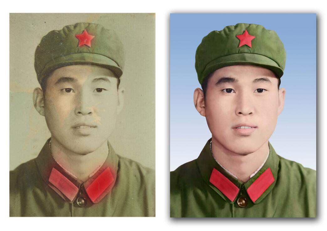 贡山破损照片修复-18